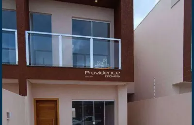 Sobrado com 3 dormitórios à venda, 91 m² por r$ 390.000,00 - floresta - cascavel/pr