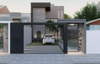 Sobrado com 3 dormitórios à venda, 140 m² por r$ 860.000,00 - santa cruz - cascavel/pr