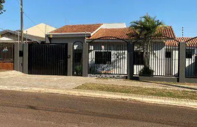 Casa com 4 dormitórios à venda, 180 m² por r$ 850.000 - santo onofre - cascavel/pr