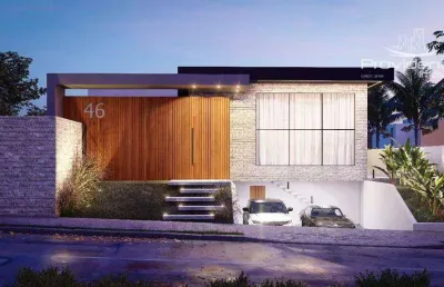 Casa com 3 dormitórios à venda, 221 m² por r$ 1.780.000,00 - tropical  - cascavel/pr