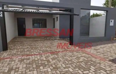 Casa à venda com suite mais dois quartos garagem lado , cataratas, cascavel - pr