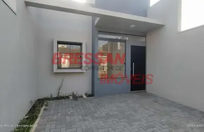 Casa à venda com 3 quartos  com sala de tv ,canadá, cascavel - pr