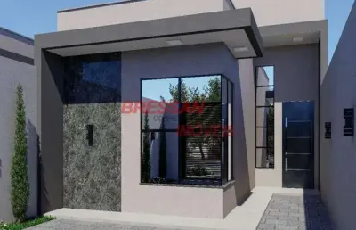 Vendo casa com 70 m  bairro canada com suíte mais dois quartos nova