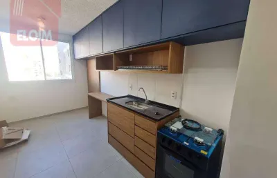 Apartamento com 1 dormitório, 26 m² - venda por r$ 320.000,00 ou aluguel por r$ 2.917,00/mês - lapa - são paulo/sp