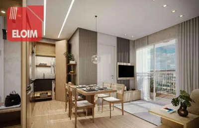 Apartamento com 2 dormitórios à venda, 39 m² por r$ 590.641,77 - perdizes - são paulo/sp