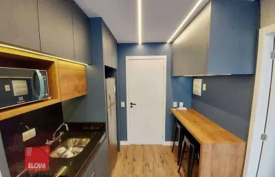 Studio com 1 dormitório para alugar, 32 m² por r$ 3.772,00/mês - butantã - são paulo/sp