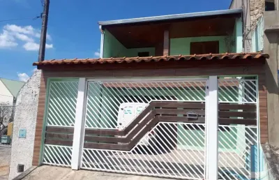 Sobrado para venda em votorantim, parque jataí, 3 dormitórios, 1 suíte, 3 banheiros, 2 vagas