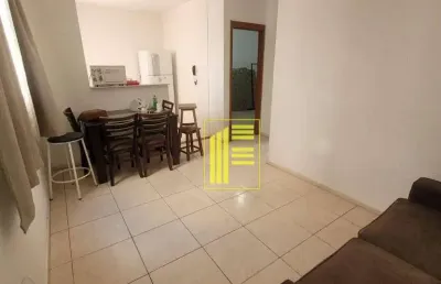 Apartamento semi mobiliado para locação no residencial palestra