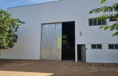 Barracão para locação de 900 m² com mezanino, próximo da vicinal de shimist.