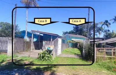 R$430mil - duas casas entrada individuais no terreno à venda em matinhos/pr