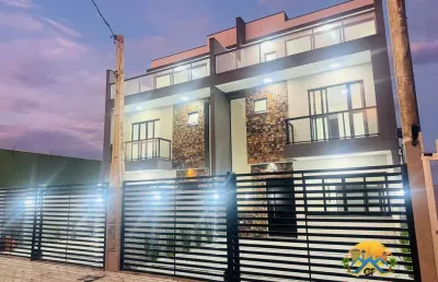 Sobrado triplex - quadra mar em monções pontal do paraná/pr