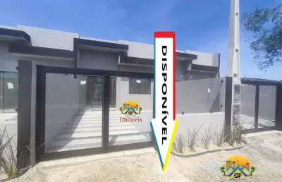 Casa nova r$265mil - praia de matinhos/pr! financiável