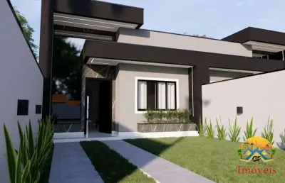 R$600mil - lançamento à venda - casa 3 quartos moderna em praia de leste/pr - balneário monções