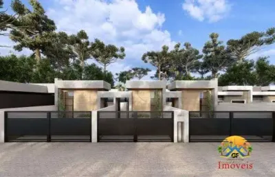 Casa de alvenaria - ﻿condomínio com 3 casas à venda em pontal do paraná - canoas