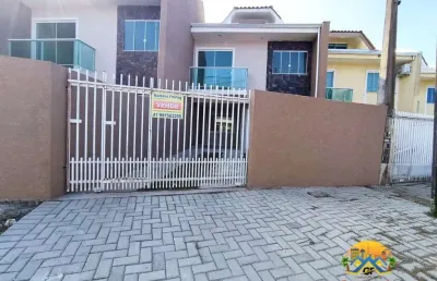 Sobrado – r$499mil - 3 quartos + ático à venda no balneário bom retiro - matinhos/pr