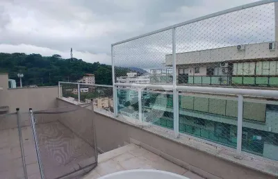Cobertura com 4 dormitórios à venda, 193 m² por r$ 1.450.000,00 - santa rosa - niterói/rj