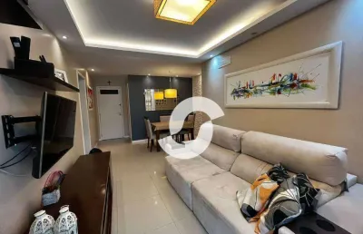 Apartamento à venda, 96 m² por r$ 850.000,00 - santa rosa - niterói/rj