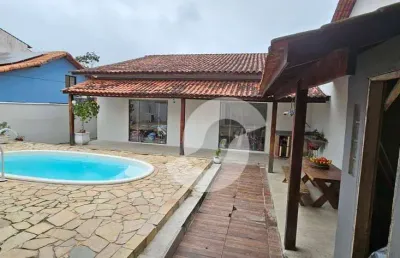 Ótima casa com 3 dormitórios à venda, 150 m² por r$ 850.000 - maravista - niterói/rj