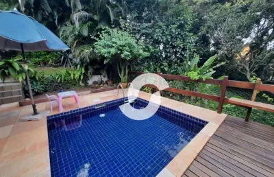 Casa à venda em condomínio, 256 m² por r$ 1.300.000,00 - badu - niterói/rj