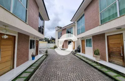 Casa semi-mobiliada com 2 dormitórios à venda, 65 m² por r$ 430.000 - itaipu - niterói/rj