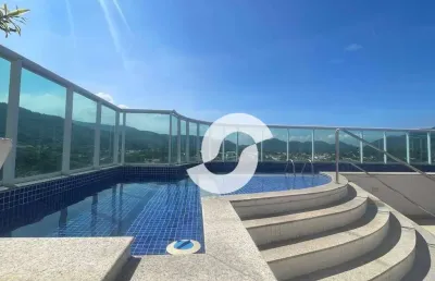 Apartamento com 2 dormitórios à venda, 73 m² por r$ 600.000,00 - itaipu - niterói/rj