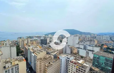 Excelente escritório / consultório composto de: recepção, 2 salas, copa, lavabo e deslumbrante vista da baía e cristo. com vaga!