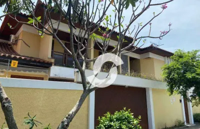 Casa com 4 dormitórios à venda, 368 m² por r$ 2.200.000,00 - são francisco - niterói/rj