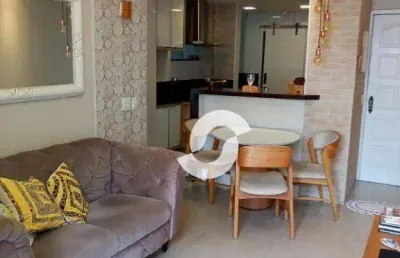 Apartamento com 2 dormitórios à venda, 83 m² por r$ 385.000,00 - centro - niterói/rj