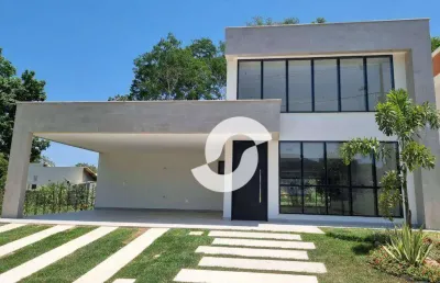 Casa com 3 dormitórios, 204 m² - venda por r$ 950.000,00 ou aluguel por r$ 6.807,00/mês - ubatiba - maricá/rj
