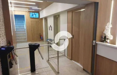 Sala comercial vazia, localizada no centro de niterói, com 28 m² - venda por r$ 95.000 ou aluguel por r$ 550,00/mês - centro - niterói/rj