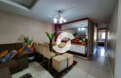 Apartamento com 3 quartos à venda, 105 m² por r$ 720.000 - icaraí - niterói/rj