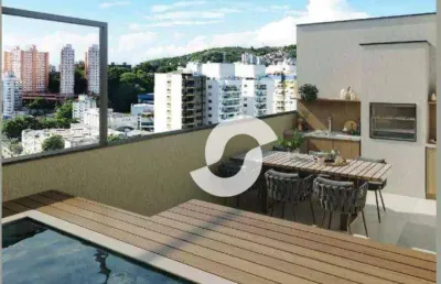 Cobertura com 4 dormitórios à venda, 194 m² por r$ 3.600.000,00 - icaraí - niterói/rj