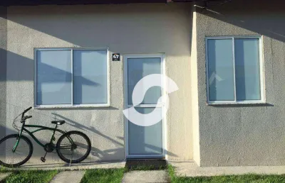 Casa com 2 dormitórios à venda, 45 m² por r$ 180.000,00 - três pontes - itaboraí/rj