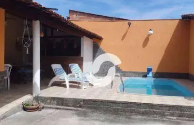 Casa com 4 dormitórios à venda, 246 m² por r$ 550.000,00 - são josé do imbassaí - maricá/rj