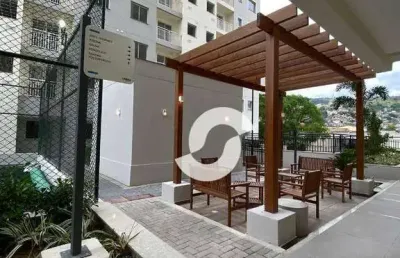 Apartamento com 2 dormitórios à venda, 45 m² por r$ 400.000,00 - centro - niterói/rj