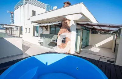 Cobertura à venda, 118 m² por r$ 550.000,00 - pendotiba - niterói/rj