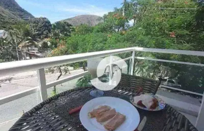 Cobertura com 1 dormitório à venda, 85 m² por r$ 750.000,00 - itacoatiara - niterói/rj