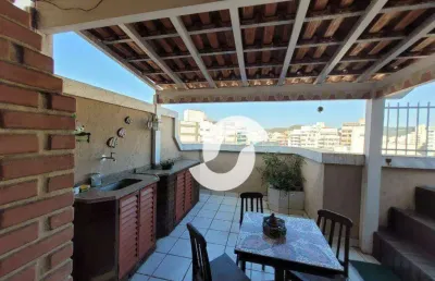 Cobertura à venda, 165 m² por r$ 1.250.000,00 - icaraí - niterói/rj