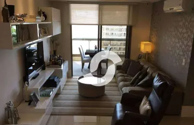 Cobertura com 4 dormitórios à venda, 350 m² por r$ 5.200.000,00 - jardim icaraí - niterói/rj