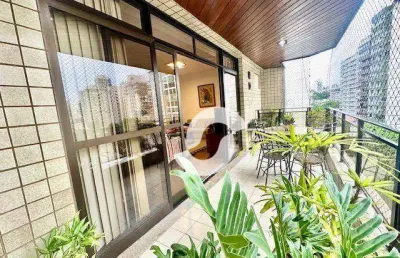 Apartamento com 4 dormitórios à venda, 193 m² por r$ 1.110.000,00 - icaraí - niterói/rj