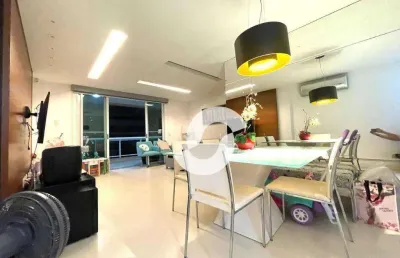 Apartamento com 3 dormitórios à venda, 130 m² por r$ 1.580.000,00 - icaraí - niterói/rj