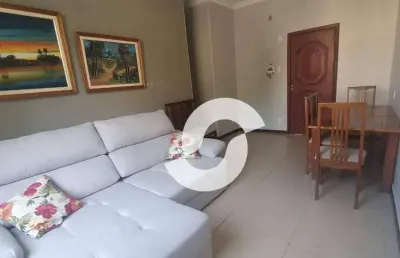 Apartamento com 2 dormitórios à venda, 90 m² por r$ 430.000,00 - centro - niterói/rj