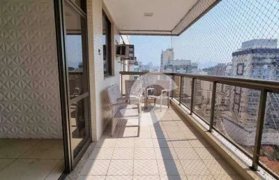 Cobertura com 4 dormitórios à venda, 260 m² por r$ 2.000.000,00 - icaraí - niterói/rj