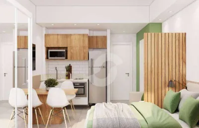 Studio com 1 dormitório à venda, 22 m² por r$ 299.000,00 - centro - rio de janeiro/rj