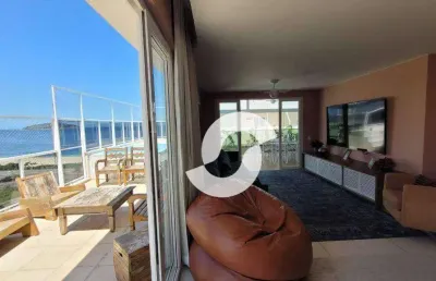 Cobertura com 3 dormitórios à venda, 230 m² por r$ 3.000.000,00 - piratininga - niterói/rj
