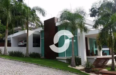 Casa com 4 dormitórios à venda, 700 m² por r$ 6.800.000,00 - mata paca - niterói/rj