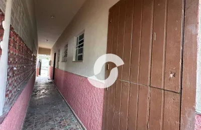 Casa com 1 dormitório à venda, 36 m² - mutuá - são gonçalo/rj