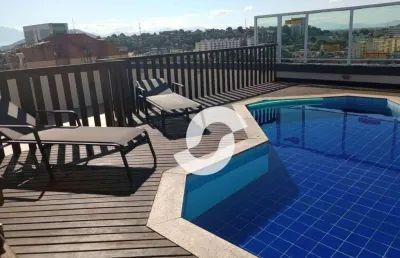 Apartamento com 2 dormitórios à venda, 63 m² por r$ 290.000,00 - centro - são gonçalo/rj