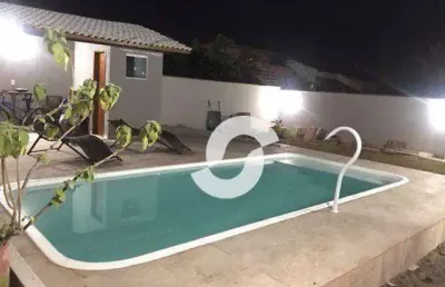 Casa com 3 dormitórios à venda, 110 m² por r$ 480.000,00 - chácaras de inoã (inoã) - maricá/rj