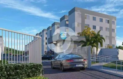 Apartamento com 2 dormitórios à venda, 36 m² por r$ 202.300,00 - rio do ouro - são gonçalo/rj